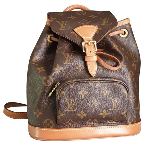 brown louis vuitton backpack fake|louis vuitton brown leather backpack.